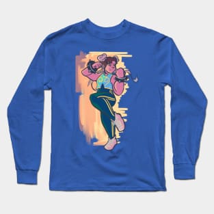 chun li Long Sleeve T-Shirt